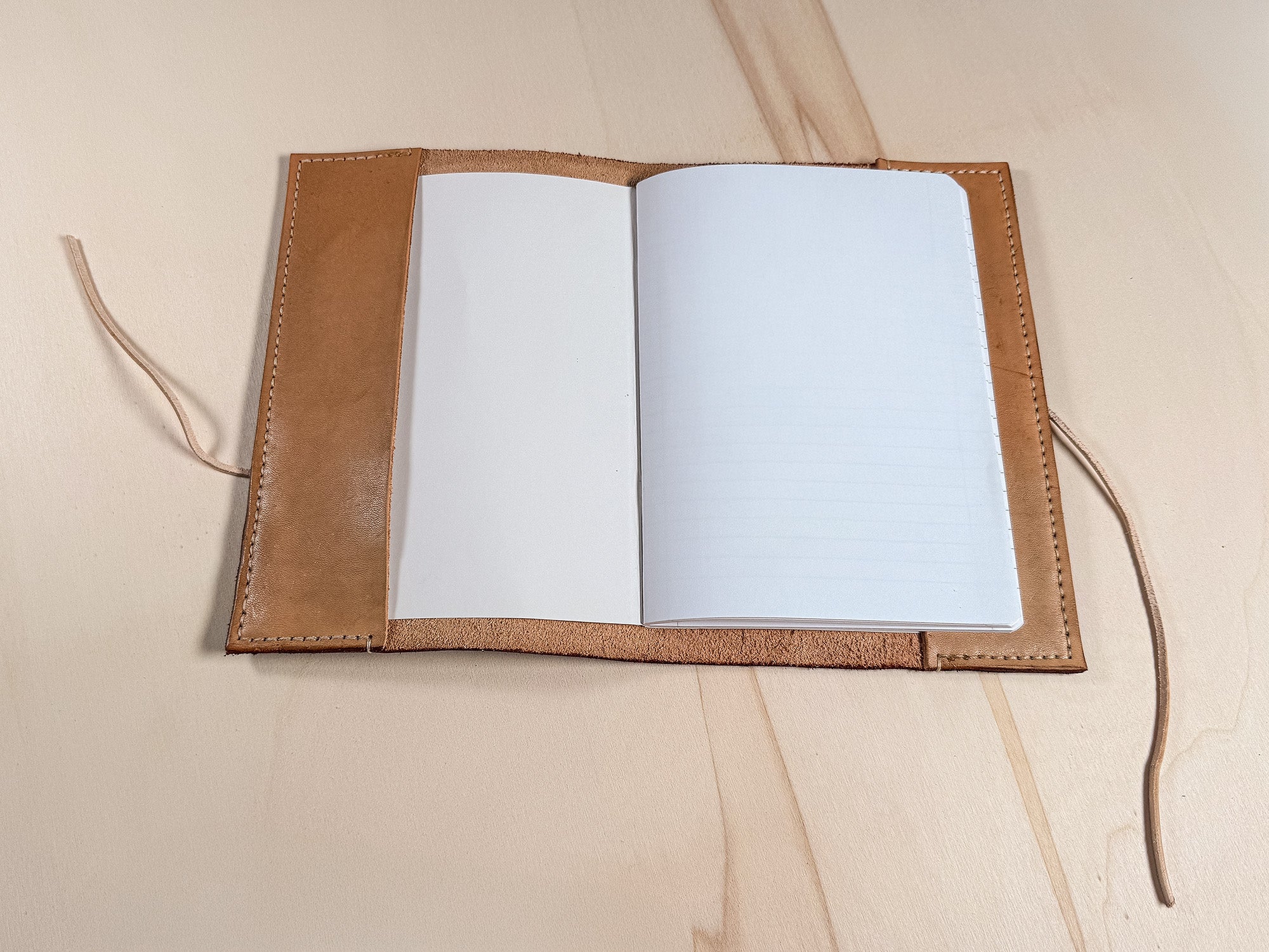 Il Guscio Libero | Copertina A5 Ricaricabile in Cuoio Vissuto | Soffio Artigiano